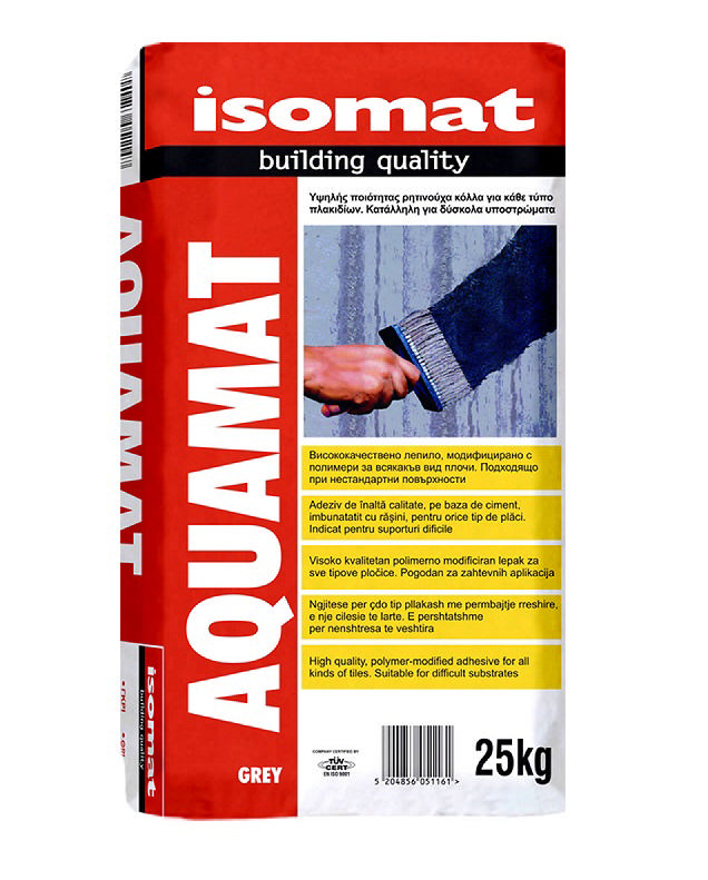 ISOMAT AQUAMAT ΓΚΡΙΖΟ 25KG