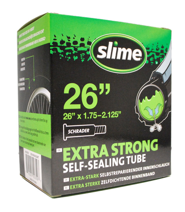 SLIME SMART TUBE SCHRADER 26x1.75-2.125''