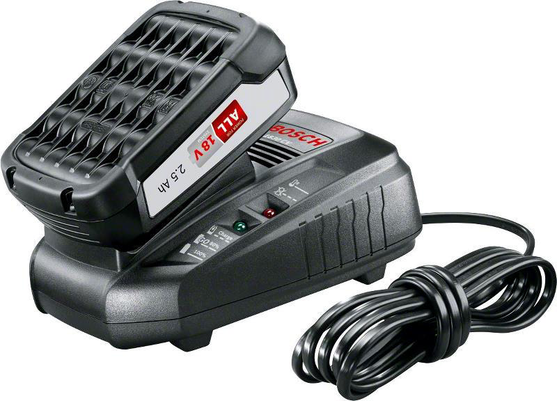 BOSCH  BATTERY+CHARGER 18V 2.5AH