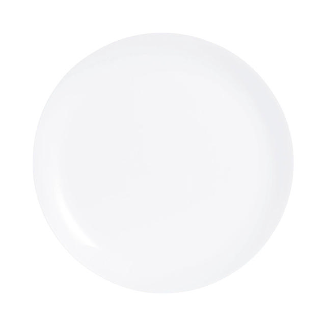 LUMINARC DIWALI DINNER PLATE 25CM WHITE