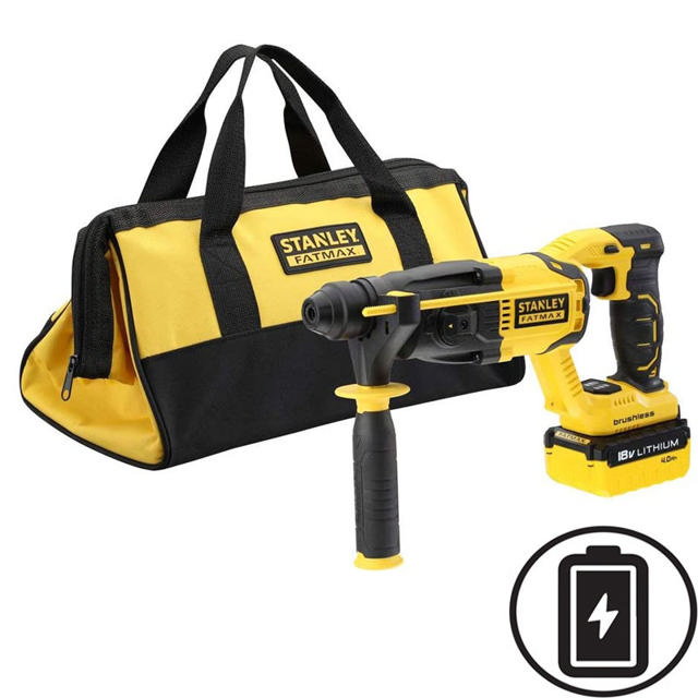 STANLEY FMCD900M1S-QW SDS PLUS BRUSHLESS 18V FATMAX ΠΙΣΤΟΛΕΤΟ