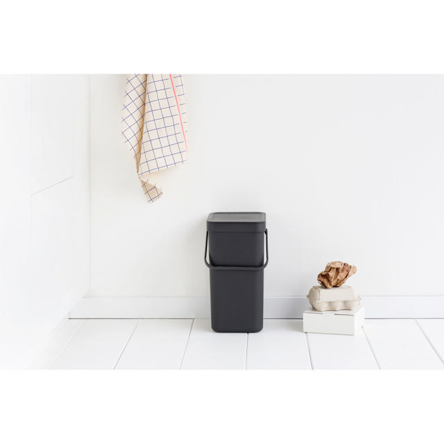 BRABANTIA SORT & GO ΚΑΔΟ ΑΠΟΡΡΙΜΑΤΩΝ ΣΚΟΥΡΟ ΓΚΡΙ