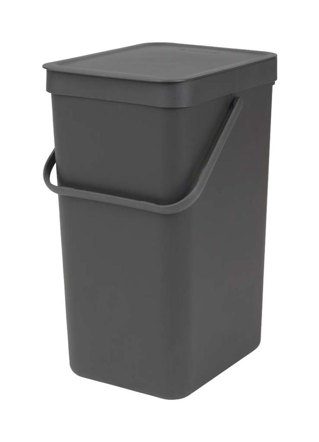 BRABANTIA SORT & GO WASTE BIN 16L GREY