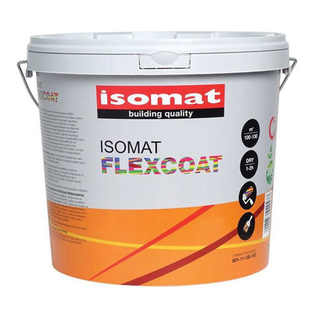 ISOMAT ΣΤΕΓΑΝΩΤΙΚΟ ΕΛΑΣΤΙΚΟ ΧΡΩΜΑ 10LT