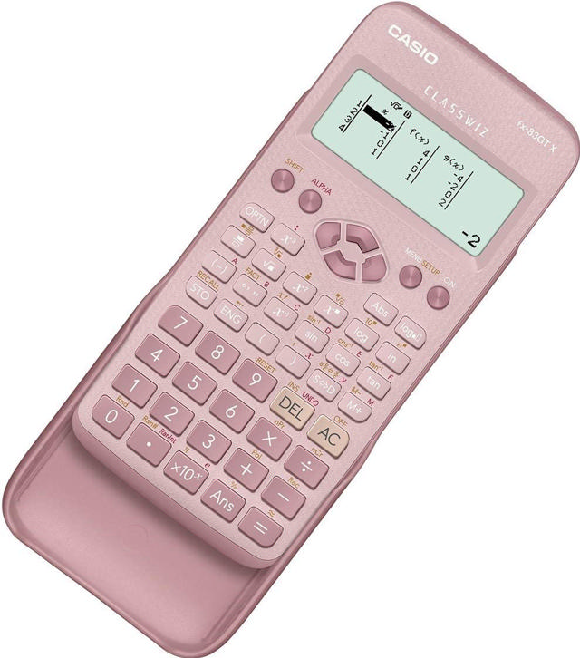 CASIO FX-83GTX SCIENTIFIC CALCULATOR PINK