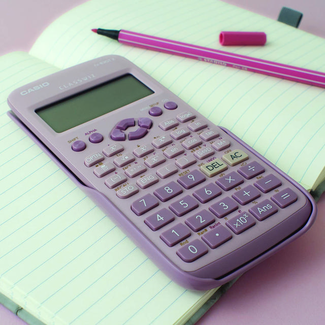 CASIO FX-83GTX SCIENTIFIC CALCULATOR PINK