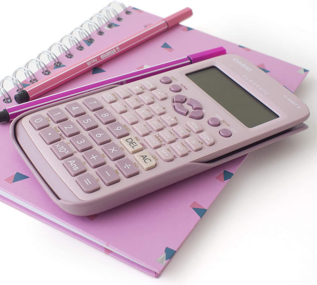 CASIO FX-83GTX SCIENTIFIC CALCULATOR PINK