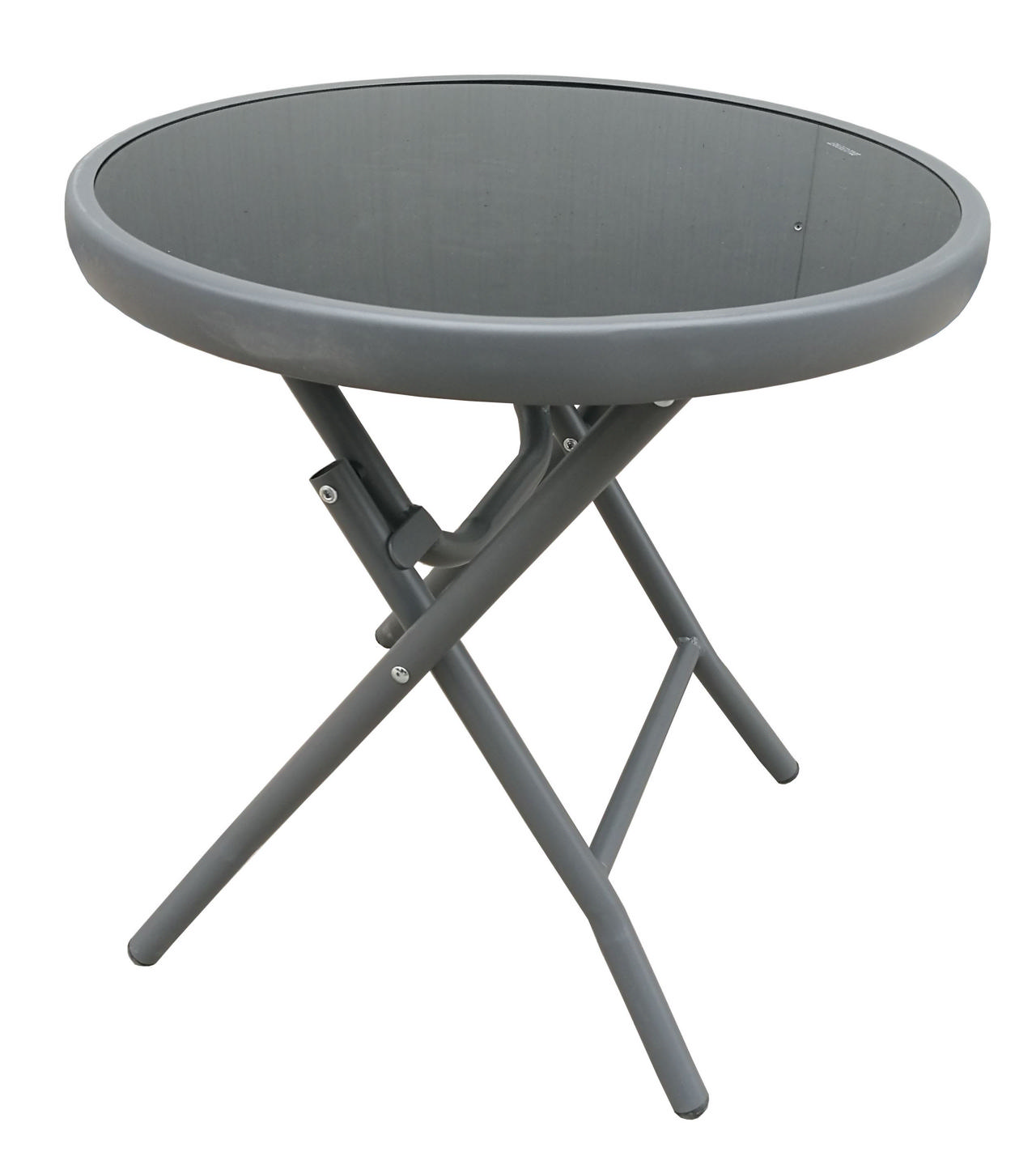 YORK STEEL TABLE 46X49CM