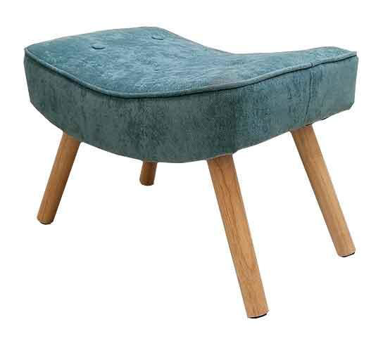 NATALY FOOTSTOOL BLUE