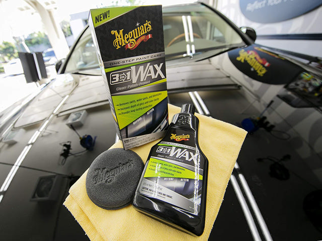 MEGUIARS G191016 3-IN-1 WAX KIT 473ML