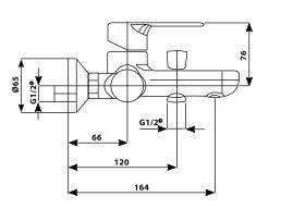 RV SAVINO BATH MIXER