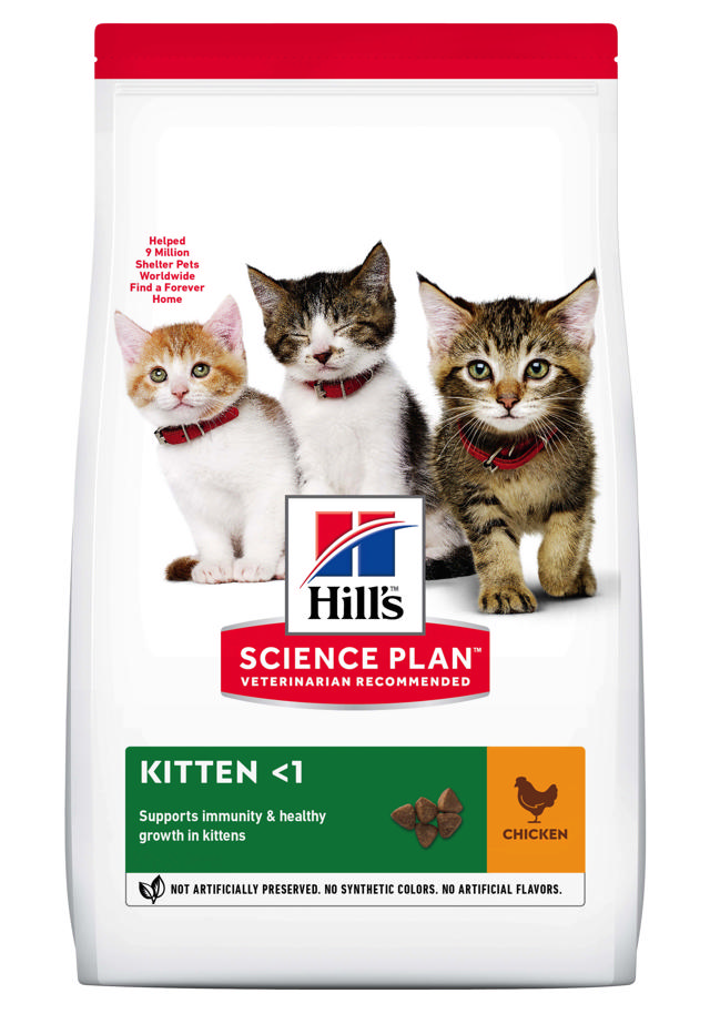 HILLS SCIENCE PLAN KITTEN FOOD CHICKEN 1.5KG