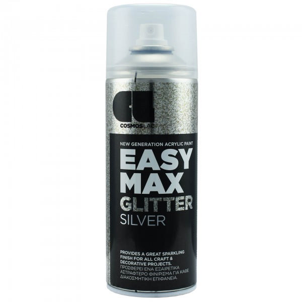 COSMOSLAC EMS GLITTER SILVER 400ML