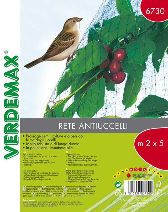 VERDEMAX BIRD PROTECTION NET 4X12M