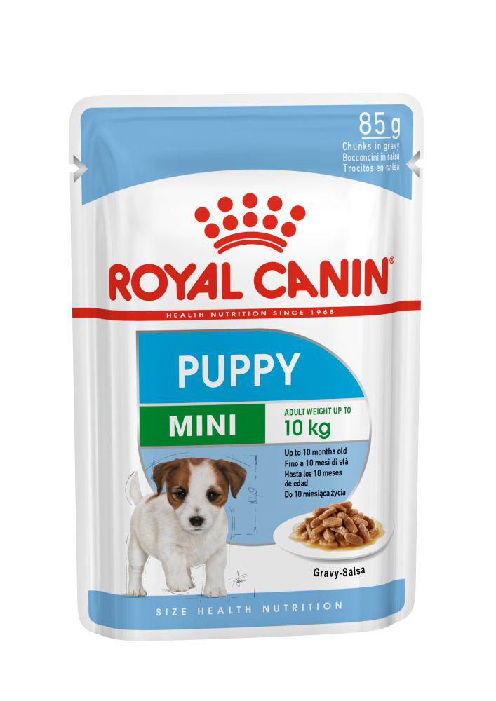 ROYAL CANIN MINI PUPPY WET FOOD POUCH 85GR