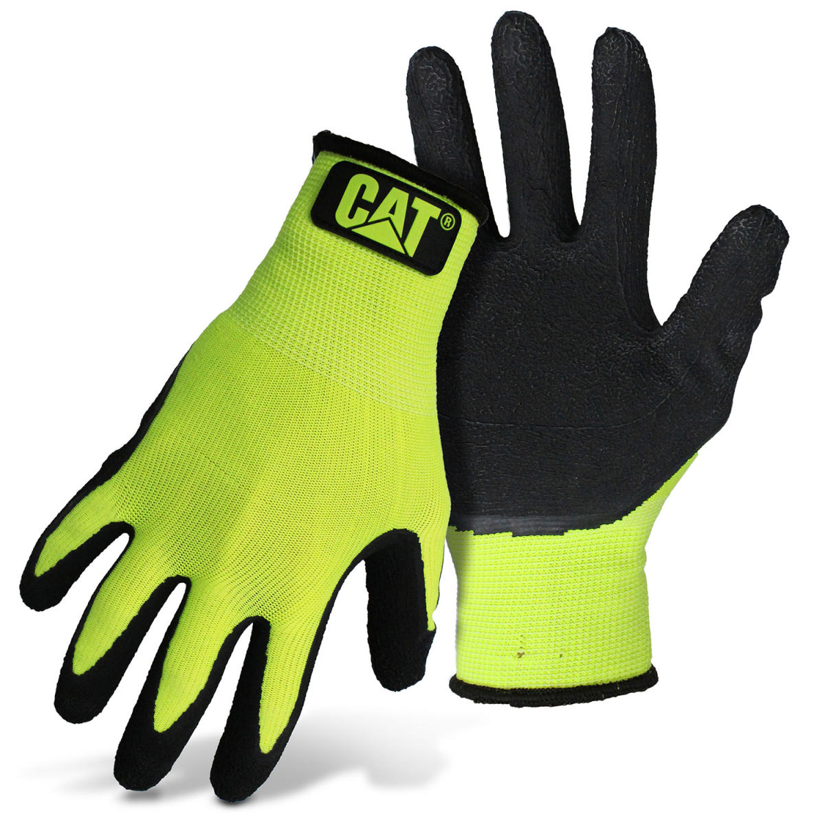CAT HI VIS POLYESTER KNIT LATE