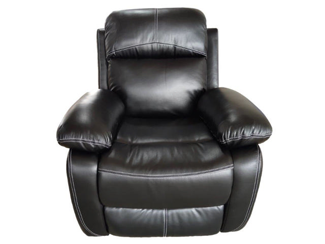 HELEN LV679 FOLDED RECLINER CHAIR - BLACK