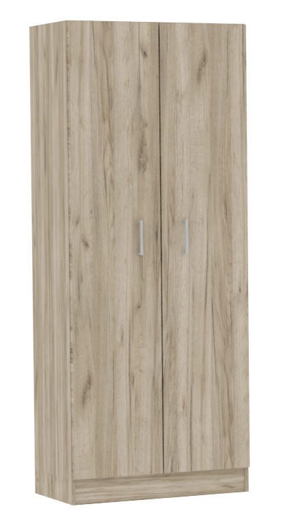 EKOWOOD WARDROPE 74XD37X184CM - GREY