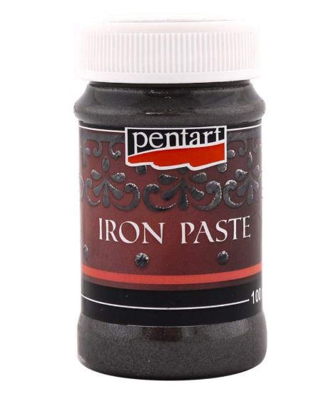 PENTART IRON PASTE 100 ML, GREY