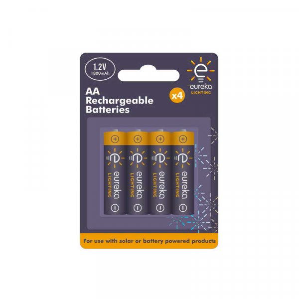 SMART RECHARGEABLE BATTERIES 2A 4PCS