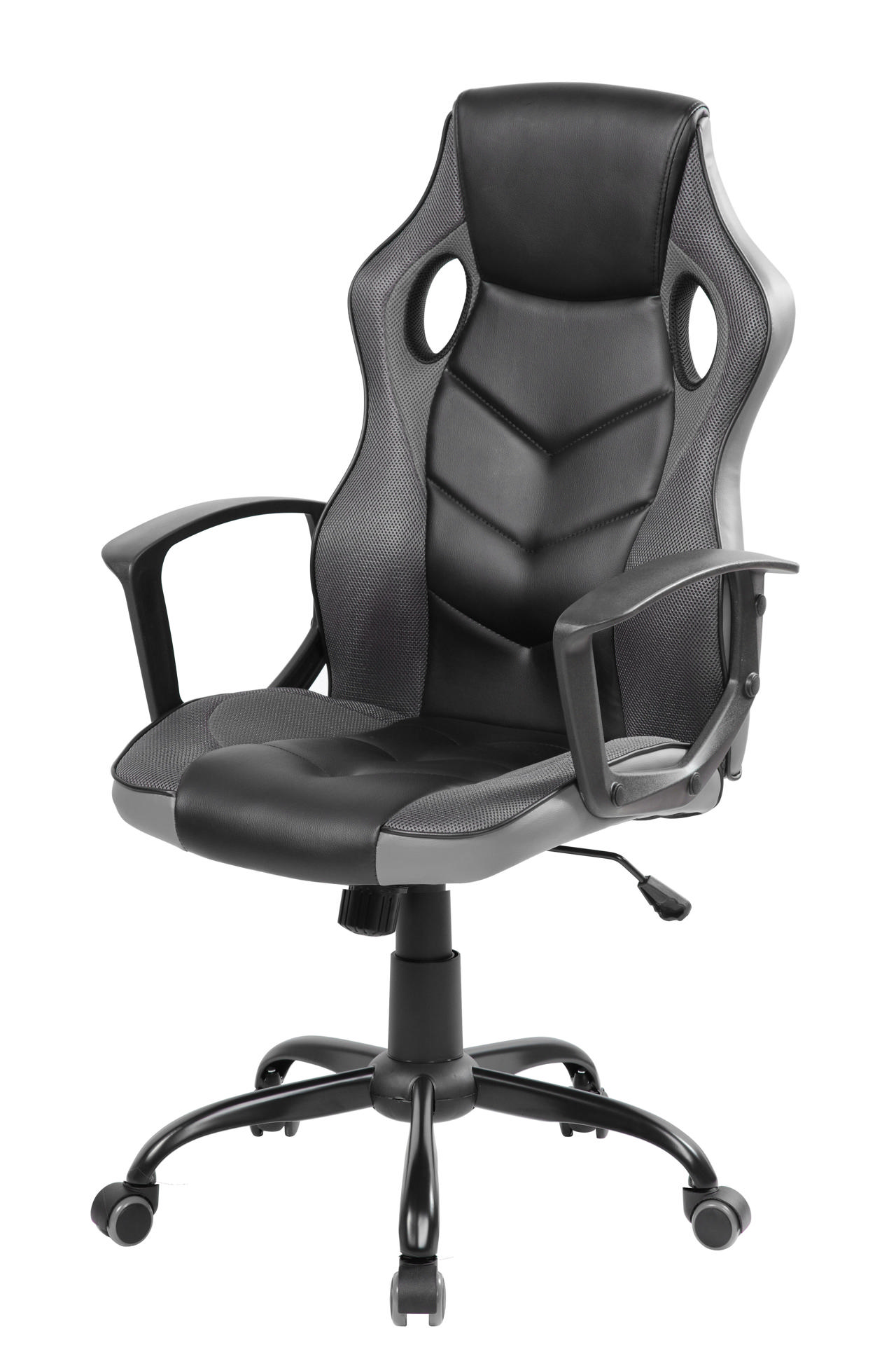 OMEGA OFFICE CHAIR BLACK/GREY 61X60.5X106-118CM