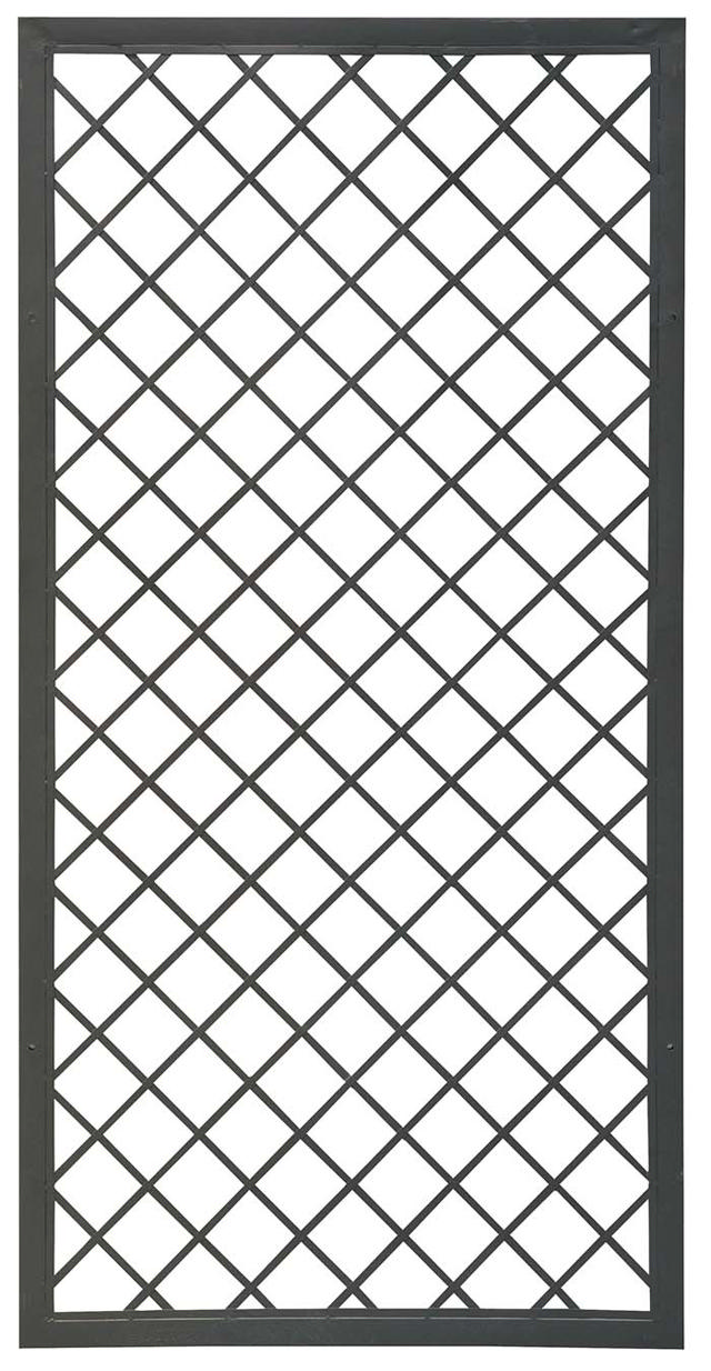 VERDEMAX ΜΕΤΑΛΛΙΚΟ ΚΑΦΑΣΩΤΟ 1.8M X 0.9M - ΑΝΘΡΑΚΙ ANTHRACITE