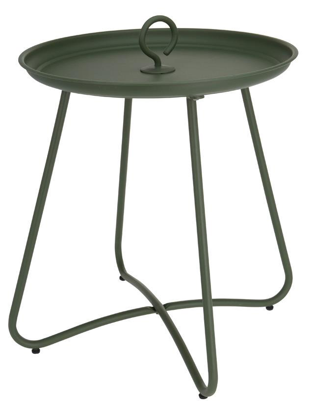 STEEL SIDE TABLE - MATT GREEN