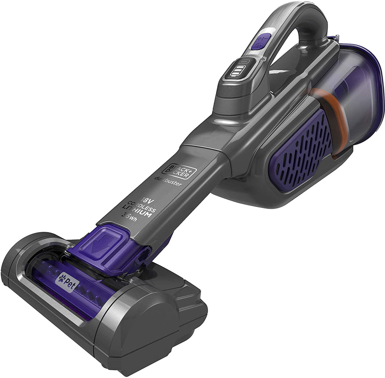 BLACK & DECKER DUSTBUSTER PET 18V 2.5Ah 0.5L