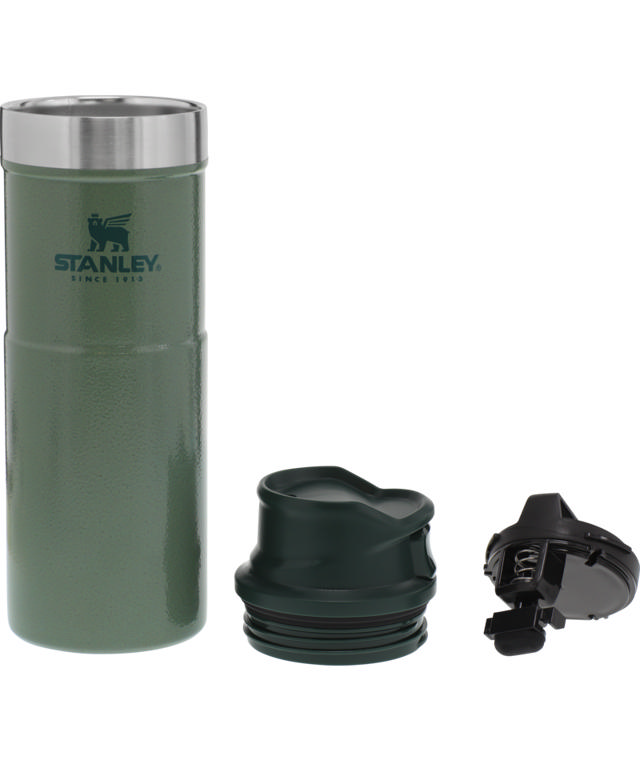 STANLEY CLASSIC TRIGGER ACTION TRAVEL MUG GREEN 0,47LTR