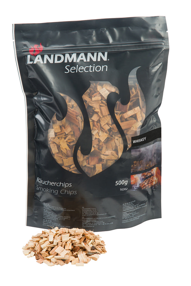 LANDMANN SMOKING CHIPS 500G WHISKY