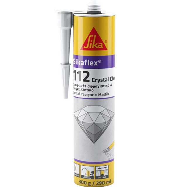 SIKA SIKAFLEX CRYSTAL CLEAR 290ML