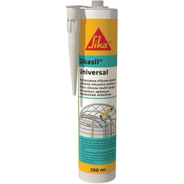 SIKA SIKASIL ΣΦΡΑΓΙΣΤΙΚΗ ΣΙΛΙΚΟΝΗ ΓΕΝΙΚΗΣ ΧΡΗΣΗΣ BLACK 280ML