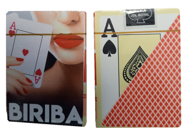 BIRIBA PLASTIC PLAYING CARDS
