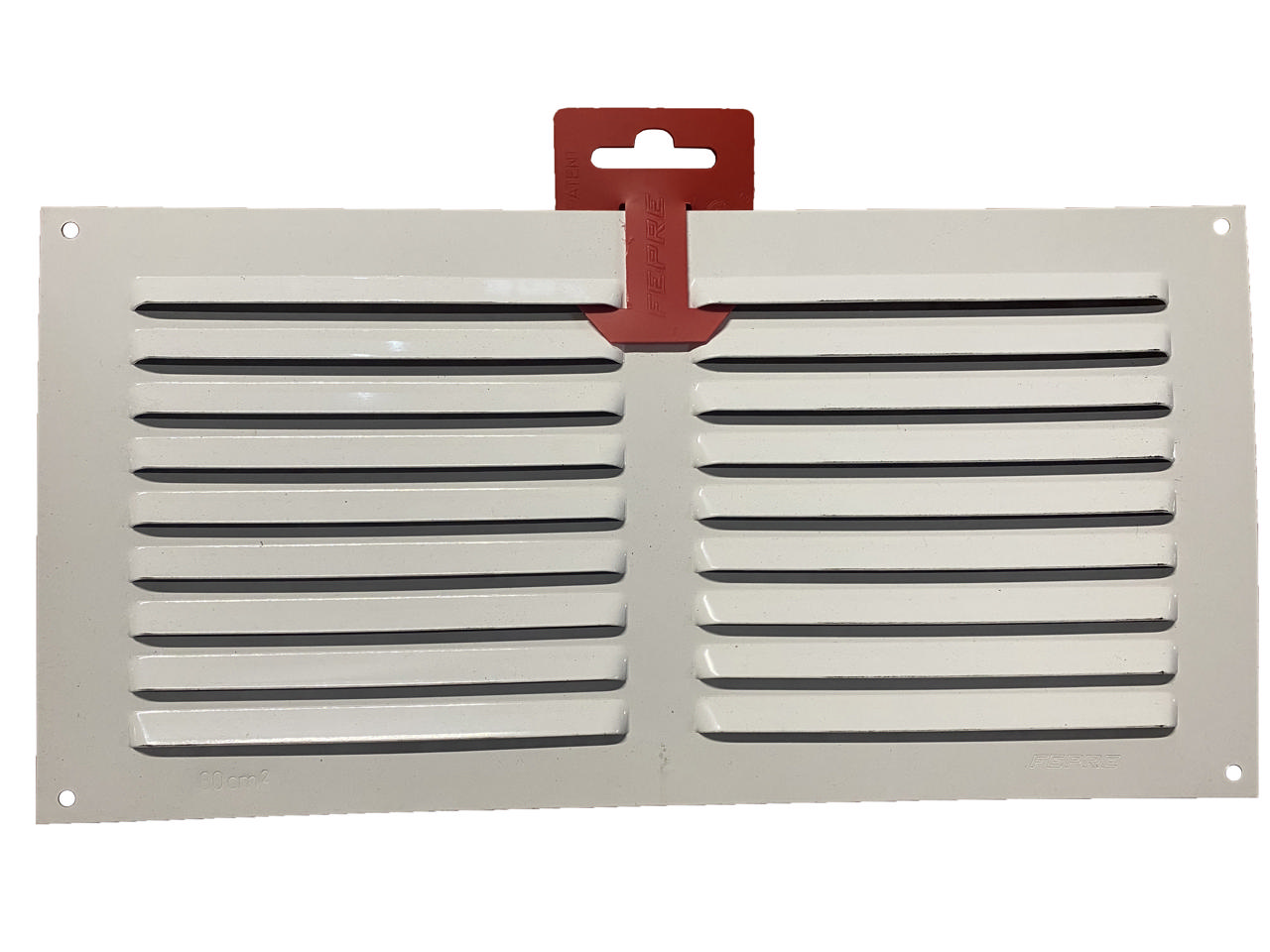 VENTILATOR AIR GRILL 0.6MM 15X30CMWHITE