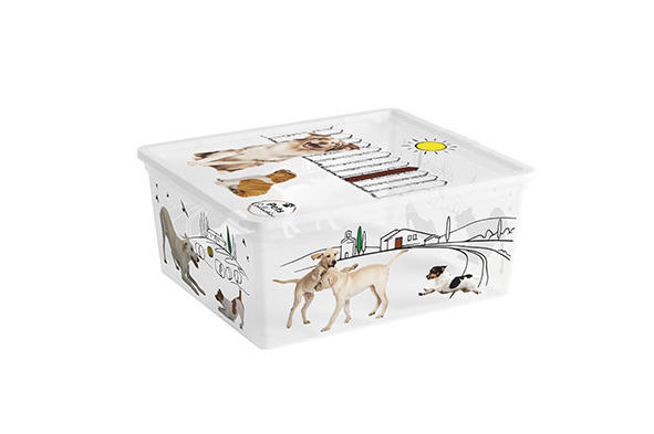 KIS PETS C-BOX STORAGE BOX M 18L 40X34XH17CM