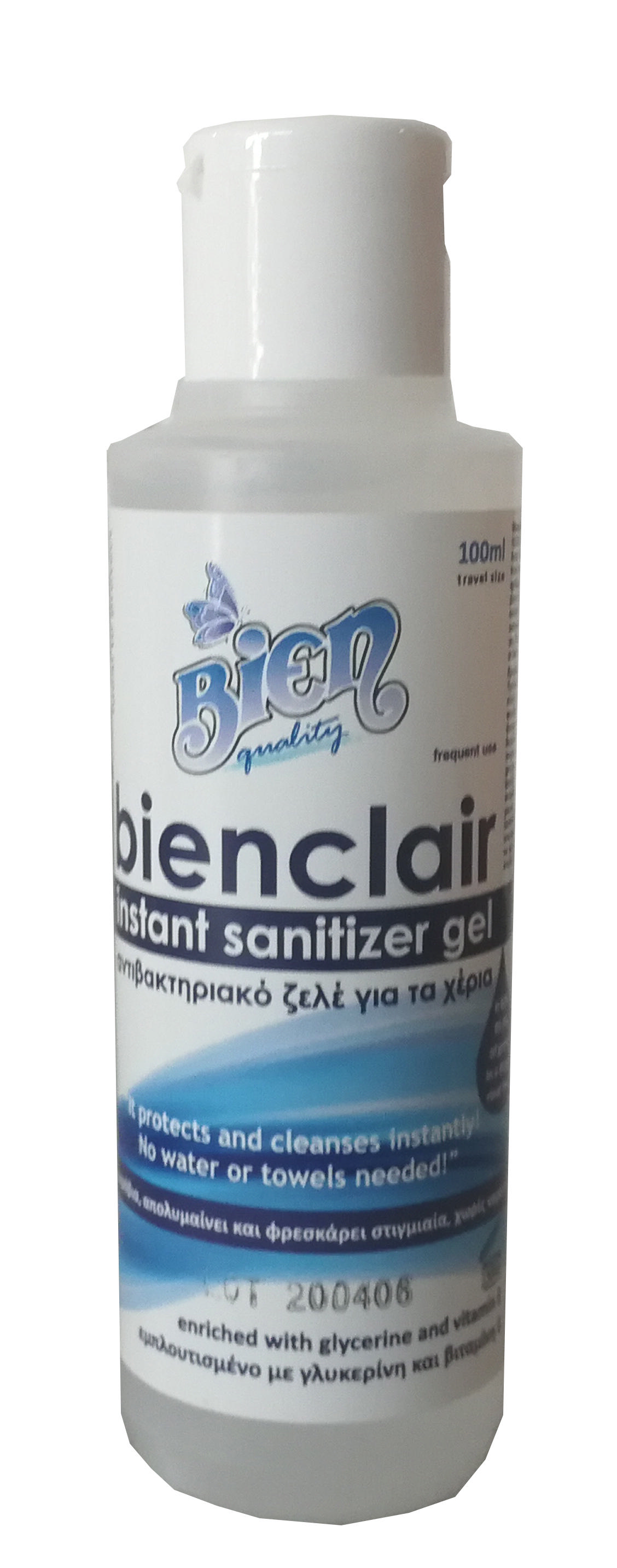 BIENCLAIR HAND GEL 100ML