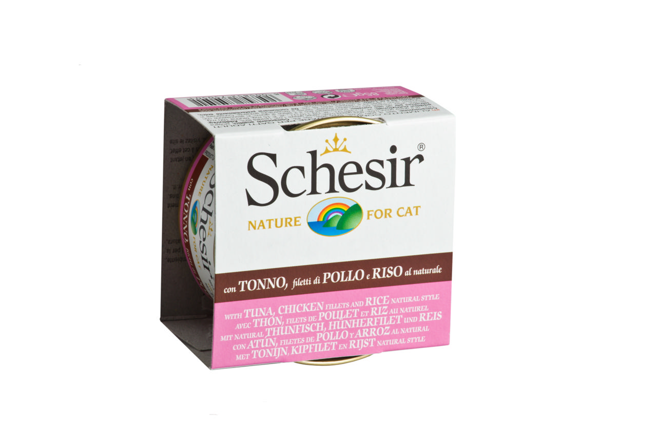 SCHESIR SR CAT JELLY TUNA W CKN 85G