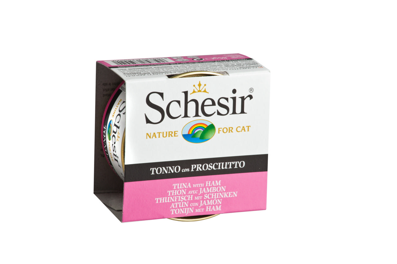 SCHESIR SR CAT JELLY TUNA W HAM 85G