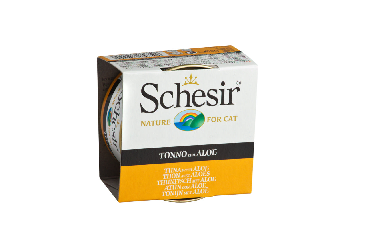 SCHESIR SR CAT JELLY TUNA W ALOE 85