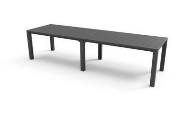 KETER JULIE DOUBLE TABLE GRAPHITE