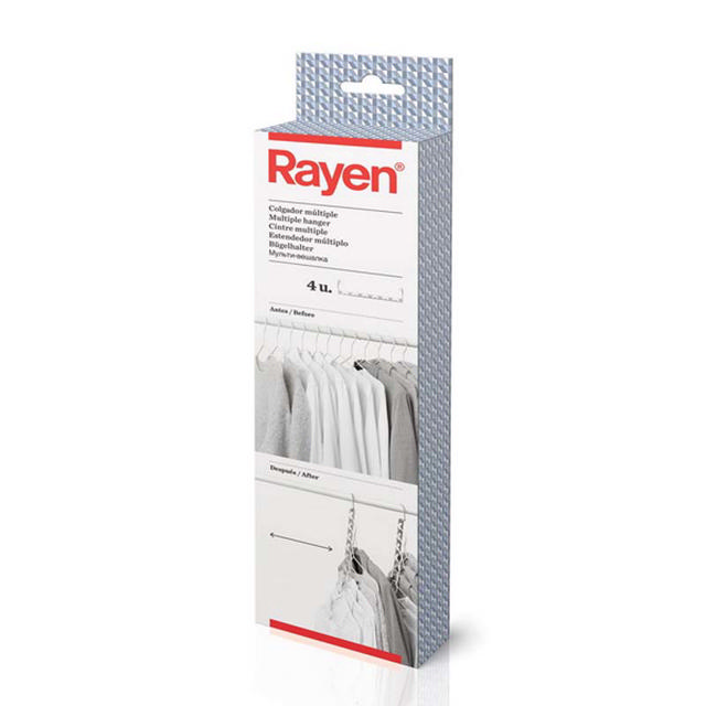 RAYEN HANGER MULTIPLE X4PCS