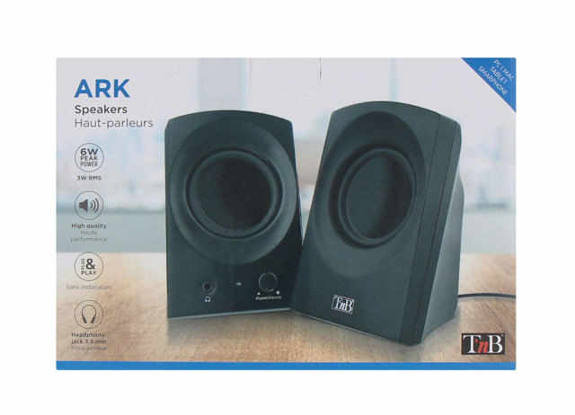 ARK 2.0 MULTIMEDIA SPEAKERS 6W BLACK