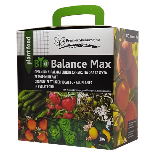 BIO BALANCE MAX ORGANIC FERTILISER FOR GENERAL USE 2KG