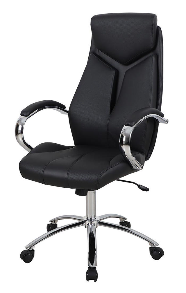 SWAN OFFICE CHAIR 63X72X115-125CM - BLACK