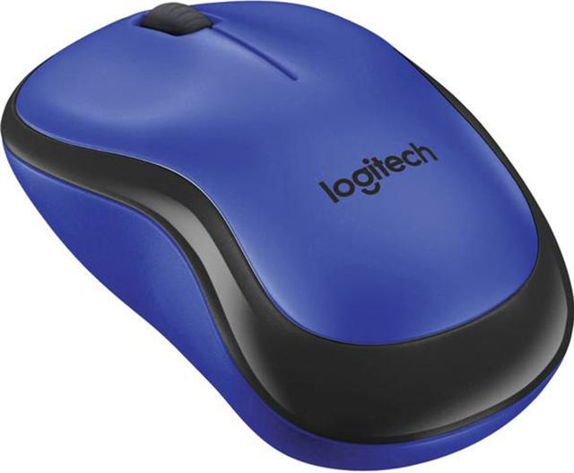 LOGITECH WIRELESS MOUSE BLUE M220