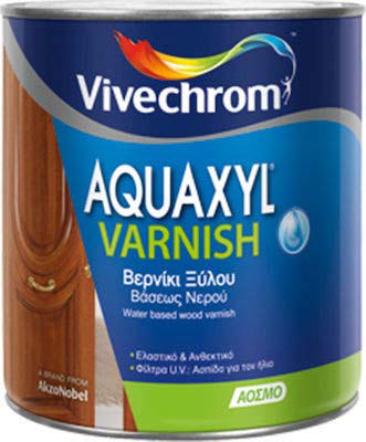 VIVECHROM AQUAXYL ΒΕΡΝΙΚΙ SATIN ΧΡΥΣΟ ΔΡΥΣ 0.75L