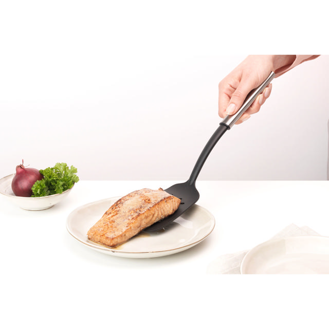 BRABANTIA NON-STICK SPATULA LARGE MATT STEEL