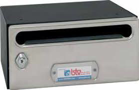 BTV MAIL BOX ALUMINIUM BULT IN 250X240X120MM