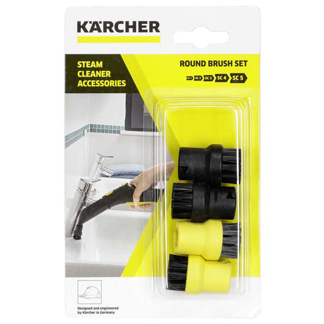 KARCHER SET ROUND BRUSH SG/SC STEAMERS