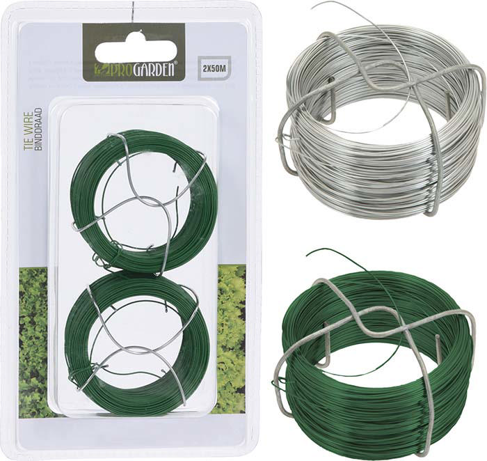 PROGARDEN TWIST TIE WIRE 50Μ 2PCS